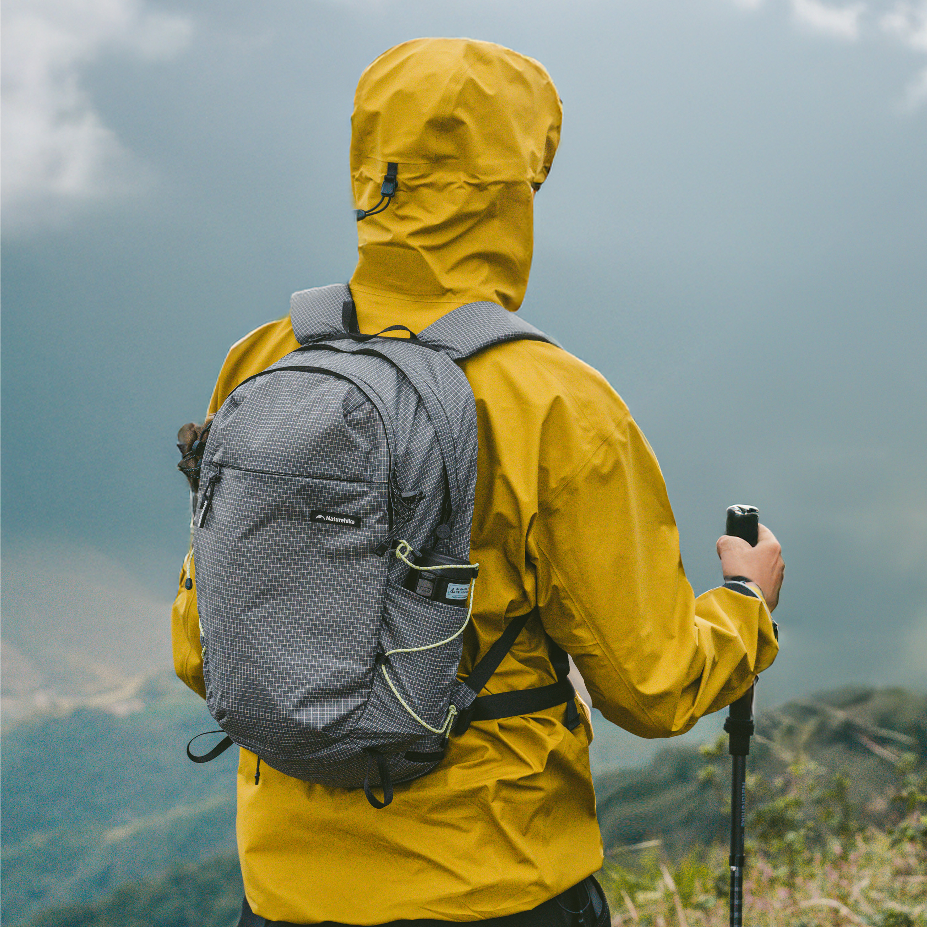 Naturehike batoh Oxygen 20l 680g - šedý